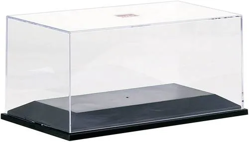 herpa 460118 PKW Schaukasten 1:87 - Vitrine für Modellautos, staubdicht und ideal für Sammler, fertig montiert, hochwertiger Schutz für Ihre Miniaturen