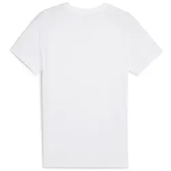 PUMA T-Shirt EVOSTRIPE TEE slim fit Passform, mit Raglanärmeln, Rundhalsausschnitt weiß XXL (60/62)