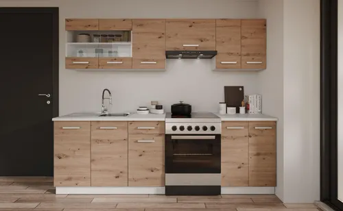 Küchenzeile Robby 240 cm – Praktische Singleküche