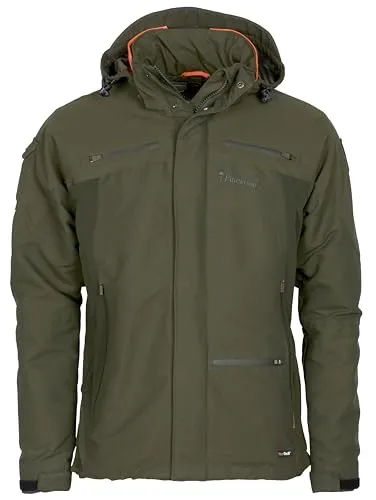 Pinewood Herren Hunter Pro Xtrem 2.0 Jacke - Funktionsjacken - wind- und wasserdicht mit innovativem Tragesystem, ideal für intensive Outdoor-Aktivitäten und ausgestattet mit praktischen Taschen für Jagdzubehör.