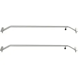 TRUTZHOLM Autoplane Alu-Bügel Set XL verstellbar 1320 - 2100mm - Auto-Schutzhüllen: 2x verstellbare Alu-Bügel für Anhänger Flach-Planen, bieten Stabilität und Schutz vor Wasser, ideal für sicheres Reisen.