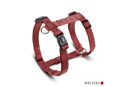 Wolters Hunde-Geschirr Professional für Mops & Co. - Rost Rot - Weiteres Autozubehör, waschbar bei 30°C, ideal für Hunde mit breiter Brust und als verstellbares Welpengeschirr, das mitwächst.