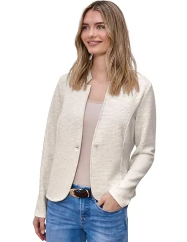 Damen Blazer mit Struktur – Vielseitiger Jersey Blazer von Street One