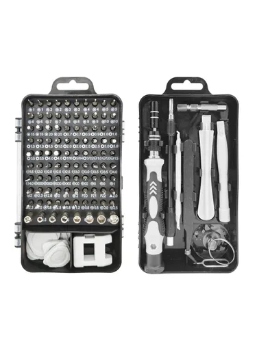 Feinmechaniker Werkzeug Set Mini Schraubenzieher 115 in 1 Elektroniker Reparatur Werkzeug Präzisions-Schraubendreher Handy Reparatur Werkzeug Set mit