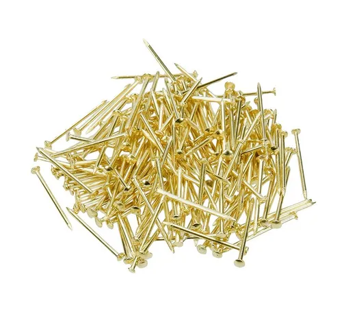 efco creative Stecknadeln Stecknadeln, Eisen, 13 mm, 50 g ~ 1.000 Stk., goldfarbig