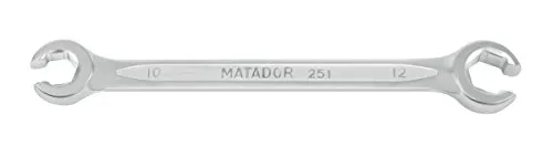 MATADOR Offene Doppelringschlüssel, 8 x 10 mm, 0251 0810