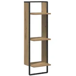 vidaXL Wandregal Artisan-Eiche 30 x 25 x 100 cm in braun von vidaXL