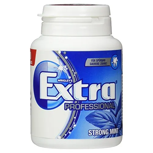 Wrigley's Extra Professional Strong Mint Dose, 50 Dragees, 1er Pack
