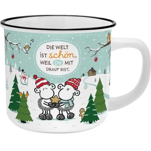 Becher Winter Welt