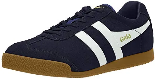 Gola Herren Cma192 Sneaker – Blau (Navy/White MW), 44.5 EU - Herren-Sneaker aus hochwertigem Wildleder mit Gummisohle für optimalen Komfort und Stil im Alltag.