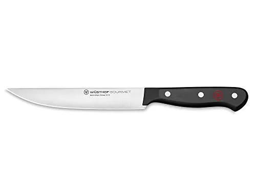 WÜSTHOF Gourmet Küchenmesser 16 cm, Silber – Vielseitiges Allroundmesser