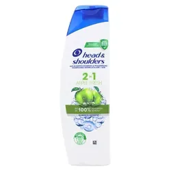 Head & Shoulders Apple Fresh 2in1 Anti Schuppen Shampoo & Pflegespülung je 250ml 2 x