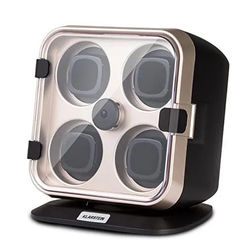 Clover Uhrenbeweger für 4 Uhren mit LED von Klarstein