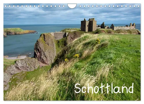 Schottland Wandkalender 2026, CALVENDO - Kalender für 2026 mit 12 beeindruckenden Schottland-Motiven, hochwertig auf lichtbeständigem Papier. Perfekt als Geschenk und ideal für Natur- und Kultur-Liebhaber.