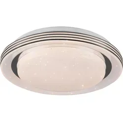 Reality LED-Deckenleuchte Atria weiß - Smartes Licht für jedes Zuhause - Lampen mit Fernbedienung, Nachtlicht und Memory-Funktion. Energieeffiziente LED-Technologie spart bis zu 80% Energiekosten und sorgt für hohe Lichtqualität.