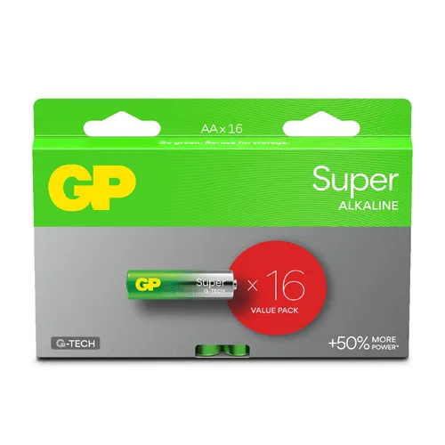 pz GP Super Alkaline AA 16-p PET paper box 1