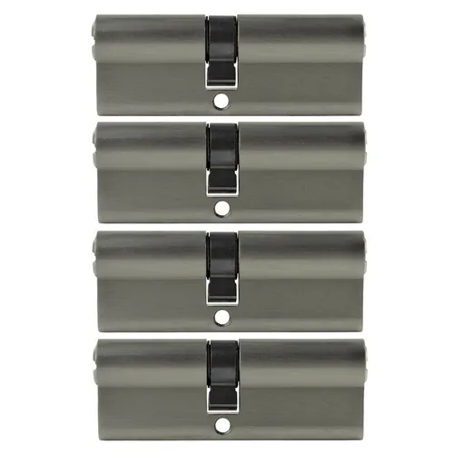 4x Profilzylinder 95mm 45/50 20x Schlüssel Tür Zylinder Schloss Gleichschließend