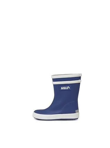 Aigle Unisex Baby FLAC 2 Gummistiefel, ROI, 22 EU - Baby Stiefel für Jungen, idealer Regenstiefel aus Naturkautschuk mit bequemem Futter und reflektierendem Streifen für Sicherheit beim Spielen in Pfützen.