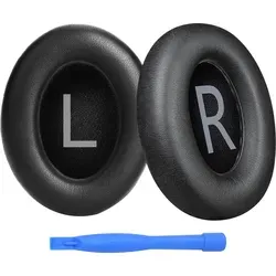 MMOBIEL Ersatz Ohrpolster Bose NC700 / Bose 700 - Protein PolyurethanKopfhörer - Schwarz - Schwarz