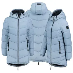 Sublevel Steppmantel in Hellblau - XL