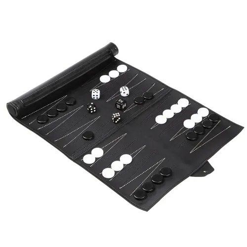 Gravidus Spiel Reise-Backgammon Brettspiel mit Tasche