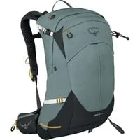 Sirrus 24 Rucksack - 24 Liter, grün - Wanderrucksack für Outdoor-Aktivitäten, aus recyceltem 210D Nylon, leicht und umweltfreundlich, ideal für Abenteuer in der Natur.