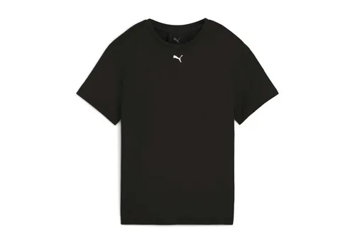 PUMA Unisex CLOUDSPUN Tee - REG T-Shirts, PUMA Black-PUMA White, L - Funktionsshirt aus CLOUDSPUN-Material für besonderen Tragekomfort und Atmungsaktivität, ideal für Sport und Freizeit.