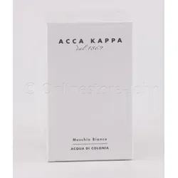 Acca Kappa Weißes Moos Eau de Cologne 50ml - Eau de Cologne mit frischem Duft von Zitrone und Bergamotte, ideal für Damen und Herren. Hergestellt aus natürlichen Inhaltsstoffen für einen langanhaltenden, eleganten Duft – perfekt für unterwegs.