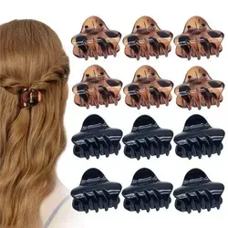Stück Haarklammer Damen Rutschfest 3 cm Schwarz - 12er Set - Die rutschfesten Haarklammern sind ideal für vielseitige Frisuren und halten Ihr Haar zuverlässig an Ort und Stelle. Hergestellt aus hochwertigem Kunststoff, bieten sie eine lange Lebensdauer und sind perfekt für jeden Anlass.