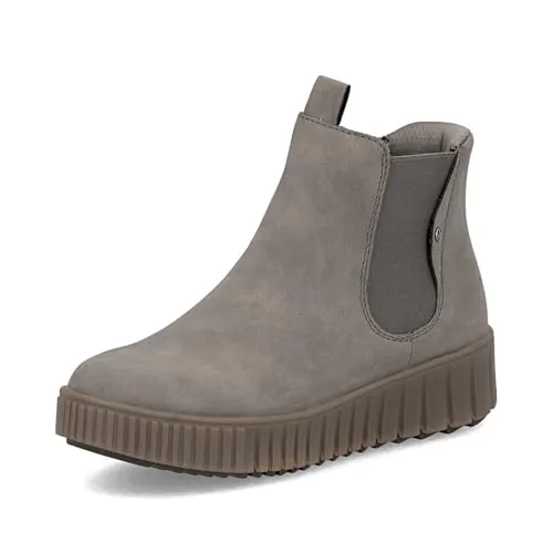 Rieker Damen Klassische Stiefeletten Y6150 - Wanderschuhe mit herausnehmbarer Innensohle für optimalen Tragekomfort, ideal für den Übergang und vielseitig kombinierbar.