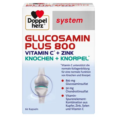 DOPPELHERZ Glucosamin Plus 800 Kapseln