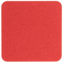 BIASTO Getränkeuntersetzer Eckiger Filz-Untersetzer, quadratisch 20x20cm, Rot, Zubehör für Gläser, Vasen, Tassen, Teller, Tische, Gläser, Weingläser, Cocktails, Flaschen, Schalen, Tischdeko, Blumentopf, Inhalt: jeweils 1 Stück, einfach Mix mischen und Wunschkombination bestellen. rot Ø 27,3 cm x 20 cm x 0,3 cm x 20 cm