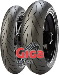 Pirelli Diablo Rosso III 120/65 R17 56W Sommerreifen - Motorradreifen mit exzellenter Haftung und präzisem Handling für sportliche Fahrer und höchste Ansprüche auf der Straße.