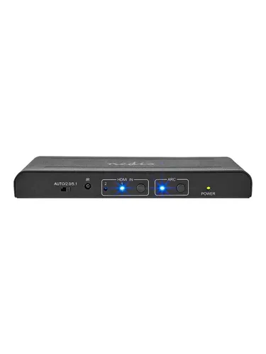 Nedis VEXT3480AT - Aktiver Videokonverter 4K - Sonstige Elektroinstallationsartikel mit 4K Auflösung (3840 x 2160 Pixel) und Unterstützung für 720p und 1080p, ideal für hochwertige Videoübertragungen.