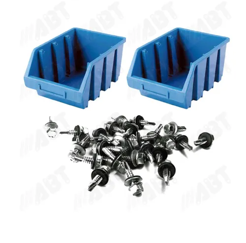 | 12Stk | Ergobox / Stapelbox / Aufbewahrungsbox Grösse 2, blau