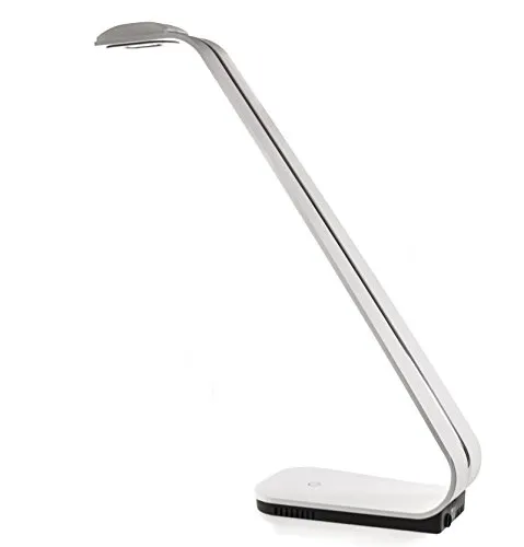 Design LED Touch mit USB, 3 Stufen Tischleuchte, Nachttischleuchte Schreibtischlampe Weiß T1332