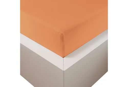 Bettlaken Orange von Traumschloss