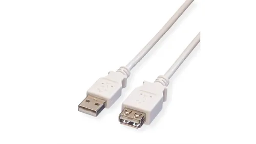 VALUE Kabel USB 2.0, typ A-A, M/F, z przewodem, 1,8 m