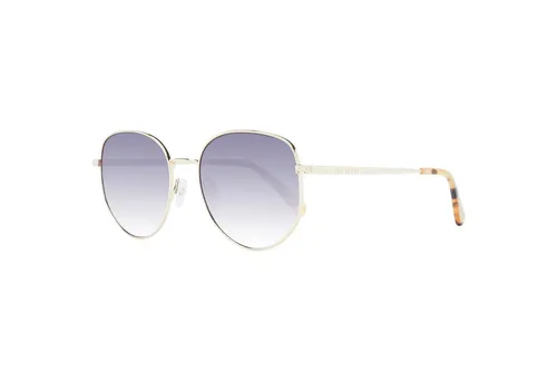 Ted Baker Damen-Sonnenbrille TB1678 in Gold/Grau, Größe 53 von Ted Baker