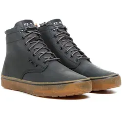 TCX Dartwood WP - Wasserdichte Motorradschuhe in Schwarz, Größe 44 EU - Motorradstiefel mit hoher Atmungsaktivität und D3O®-Verstärkungen für optimalen Schutz und Komfort. Ideal für Fahrten bei jedem Wetter.