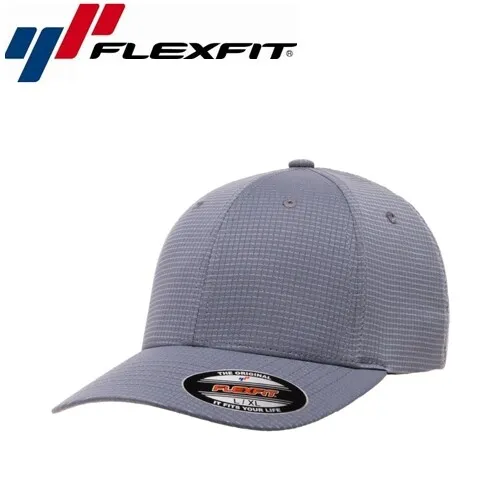 Flexfit HYDRO-GRID Stretch Baseball Cap S/M Grau