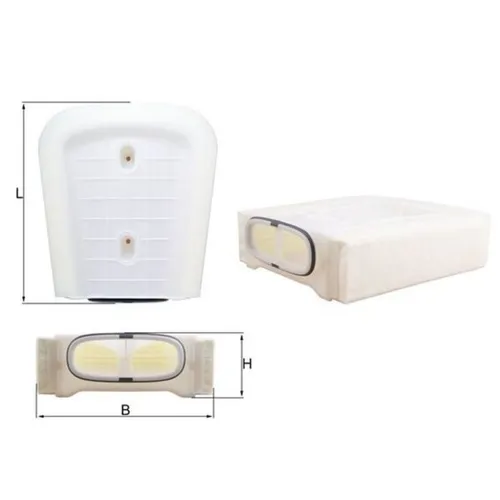 Luftfilter KNECHT LX 3295/8 - Hochwertiger Luftfilter von KNECHT, sorgt für optimale Luftqualität im Fahrzeug und schützt den Motor vor Schmutz und Staub.