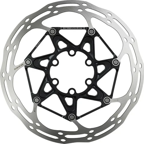 Sram Centerline X Bremsscheibe 180 mm - Hochleistungsbremskraft - Velobremsen für Bikes, 6-Loch Design für optimale Bremsleistung und Wärmeableitung, ideal für anspruchsvolle Fahrten.