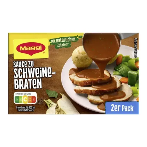 Maggi Delikatess Sauce zu Schweinebraten 2er Pack 2x0,25l Packung