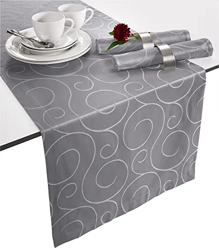 Tischläufer Grau von Erwin Müller