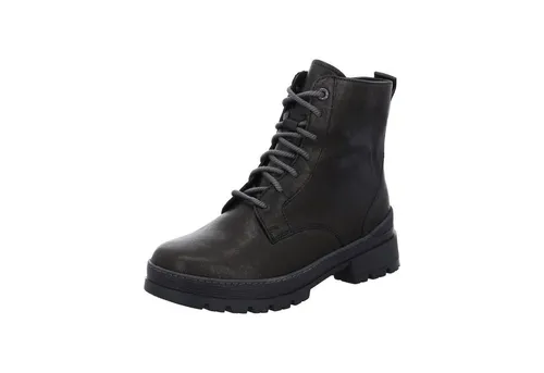Ganter Damen Gela-G Halblange Stiefel, schwarz, 42 EU - Wanderschuhe mit hochwertigem Lammfell für optimalen Komfort und Wärme bei Outdoor-Aktivitäten.