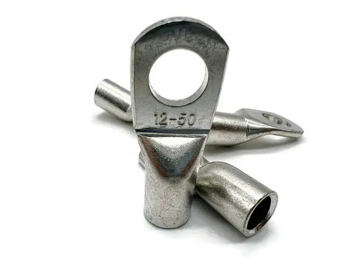 eXODA Ringkabelschuh Kabelschuh 50mm2 M12 4x für Batteriekabel, 4-tlg., 4x Kabelschuh enthalten, Pressöse