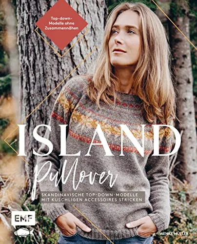 Islandpullover stricken: Skandinavische Top-down-Modelle