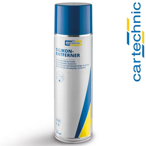 Cartechnic Silikonentferner Spray Silikon & Öl-Entferner Entfetter 500ml