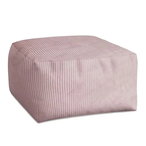DreamRoots Pouf Hocker Comfort 70x70x40cm